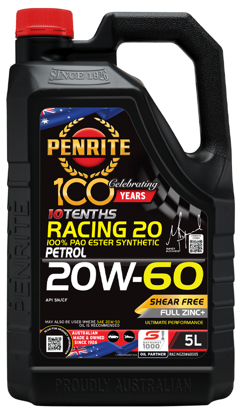 Penrite 10 Tenths Racing 20W-60 (100% PAO Ester)
