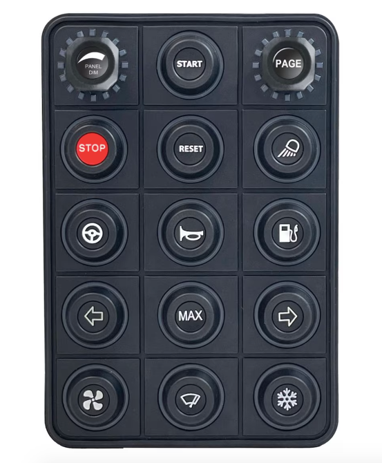 Link CAN Keypad 15 Button + 2 Rotary Encoders