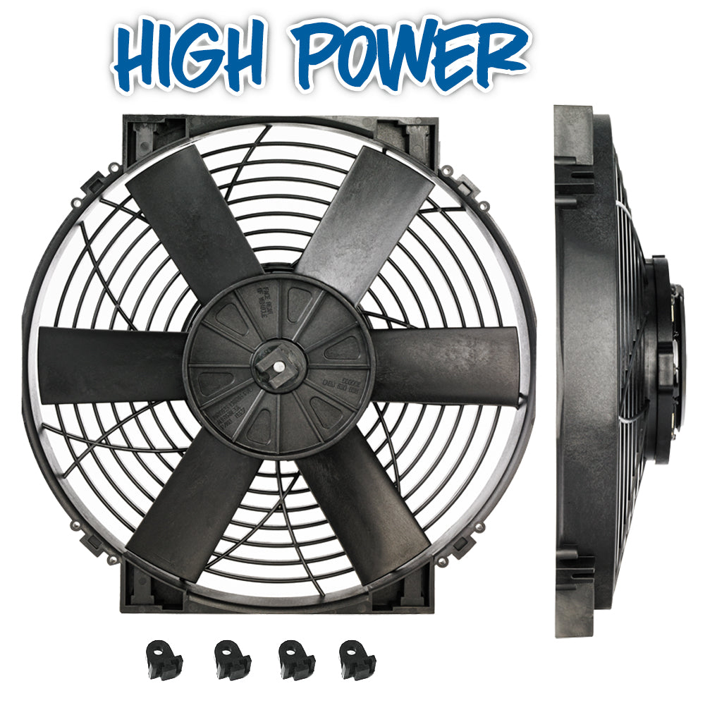 Davies Craig 14" High Power Thermatic Electric Fan 12V (0107)