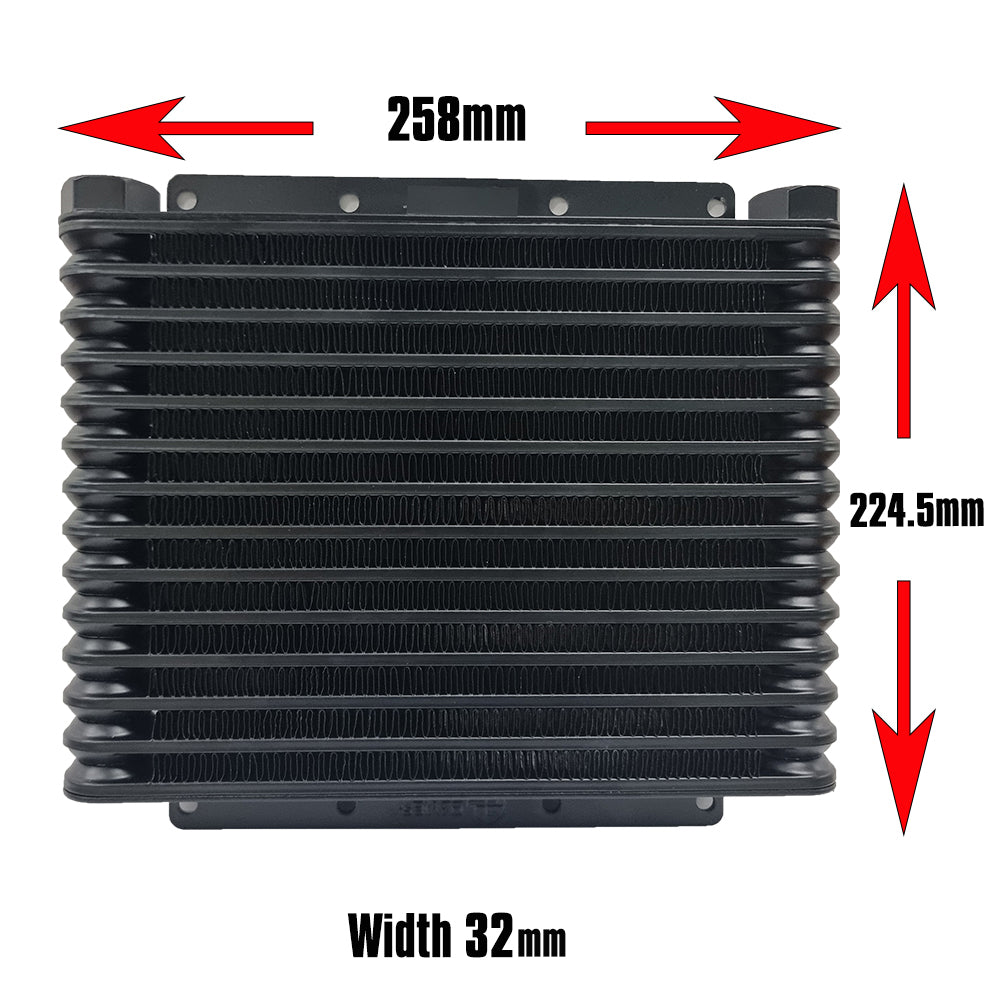 Davies Craig Universal Engine/Transmission Oil Cooler 32mm 14-Row AN10 (602)