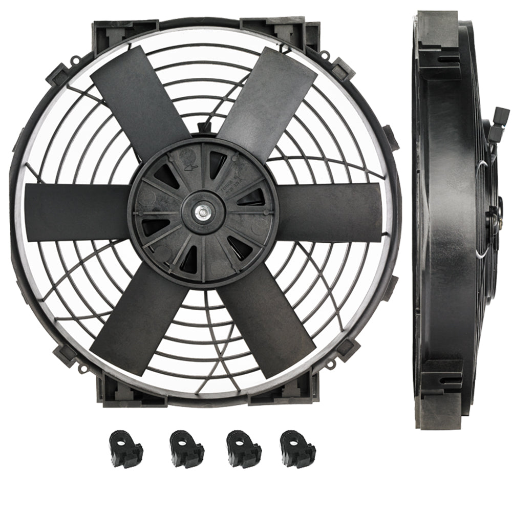 Davies Craig 10" Slimline Thermatic Electric Fan 12V (0147)