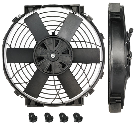 Davies Craig 10" Slimline Thermatic Electric Fan 12V (0147)