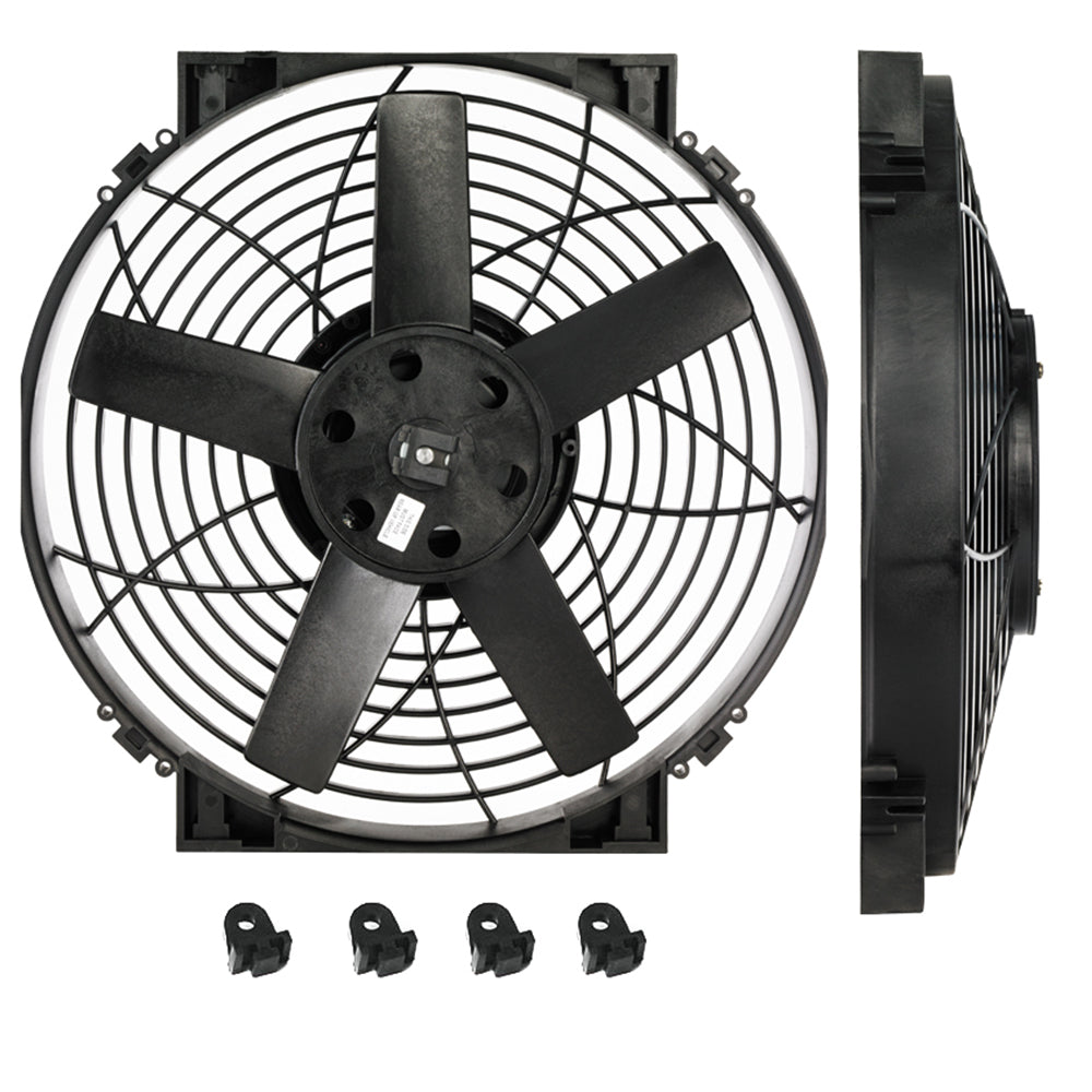 Davies Craig 14" Slimline Thermatic Electric Fan 12V (0164)