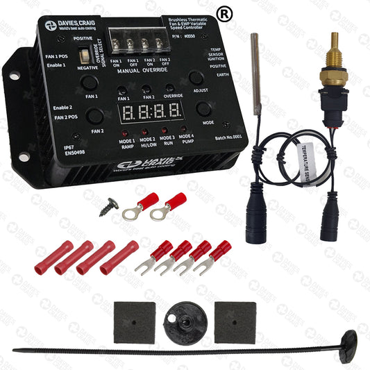 Davies Craig Brushless Fan & EWP Variable Speed Controller - 1/4" NPT Sensor (0550)