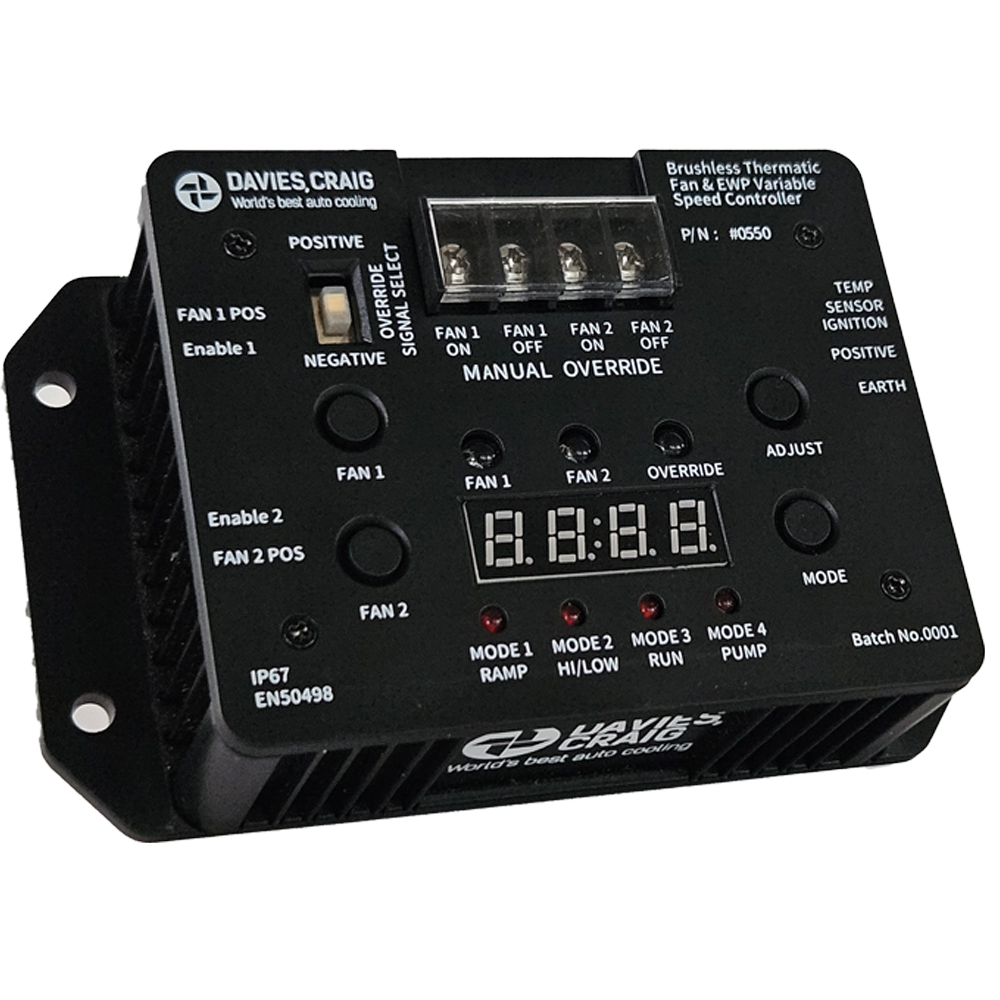 Davies Craig Brushless EWP180 Electric Water Pump & Controller Combo 12V (8945)