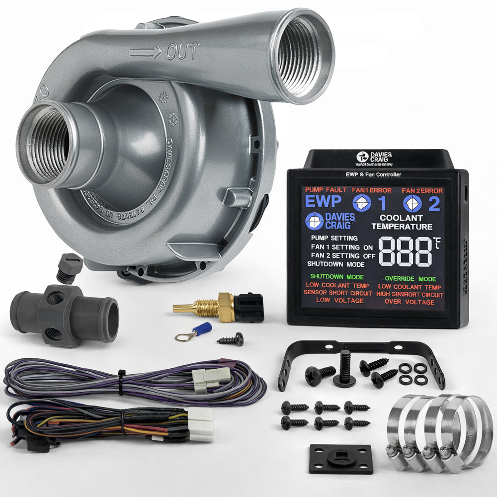 Davies Craig EWP150 Alloy Electric Water Pump & Digital Controller Combo 12V (8970)