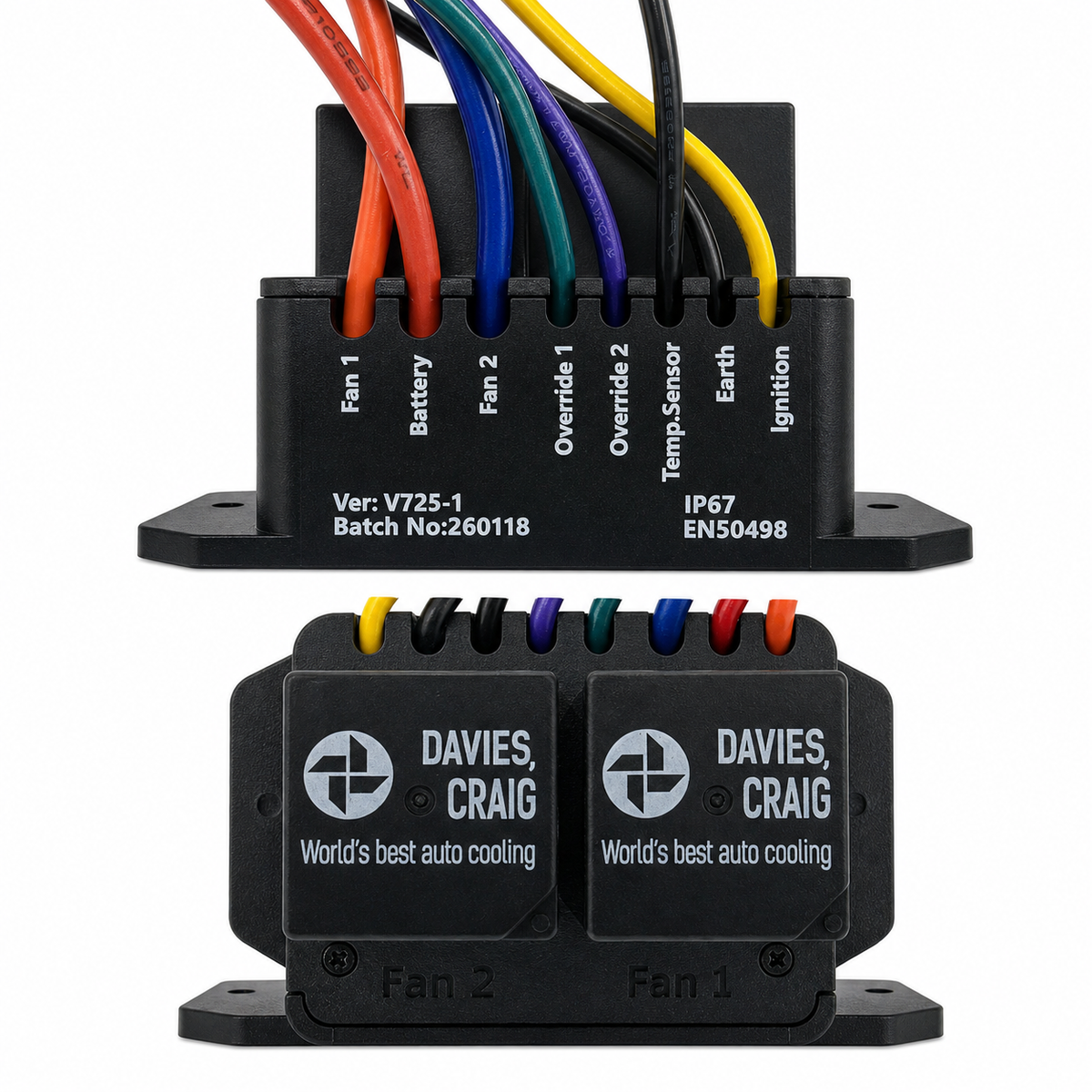 Davies Craig Digital Thermatic Fan Switch GEN II with 1/8" NPT Sensor (0482)