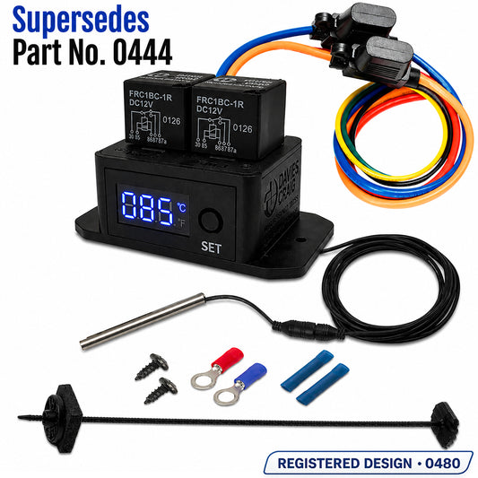 Davies Craig Digital Thermatic Fan Switch GEN II (0480)