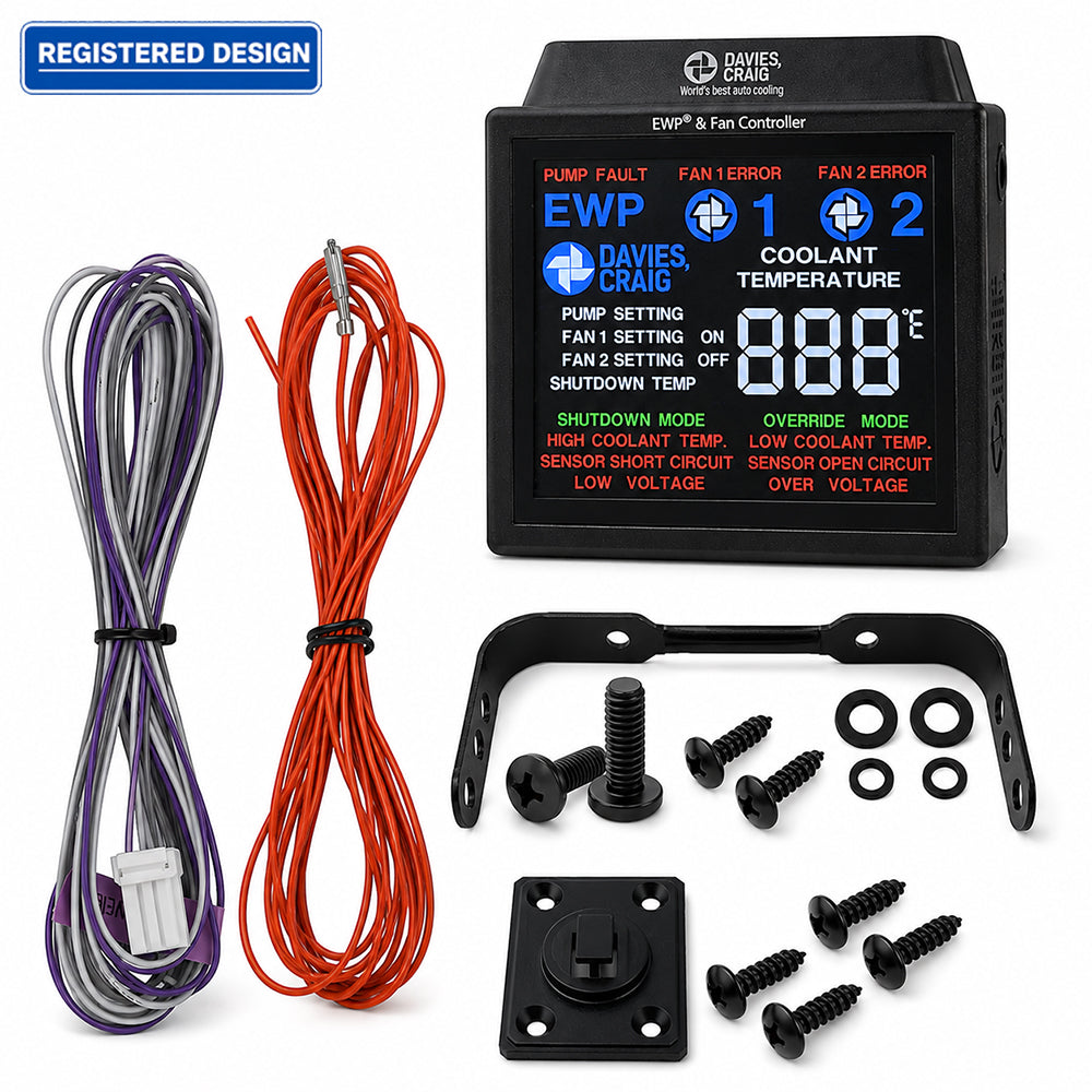 Davies Craig EWP & Dual Fan Digital Controller Module - Colour LCD (8103)