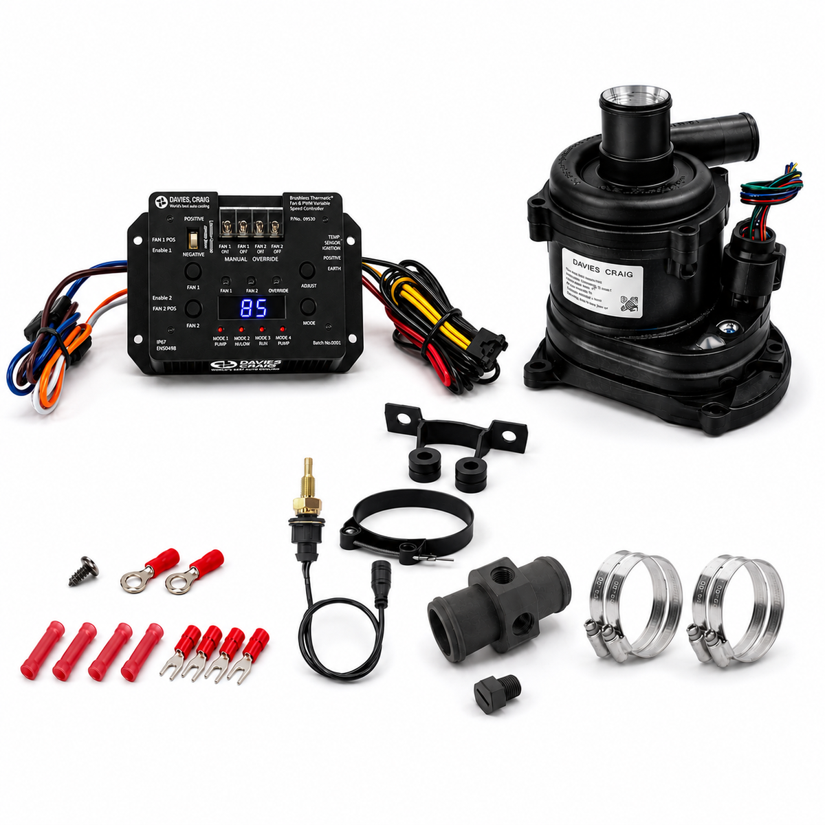 Davies Craig Brushless EWP180 Electric Water Pump & Controller Combo 12V (8945)