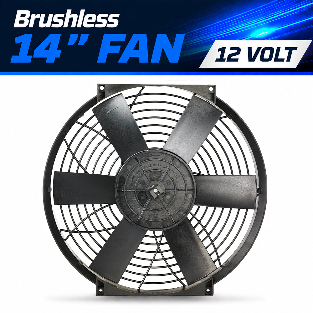 Davies Craig Brushless 14" High Power Thermatic Electric Fan 12V (0129)