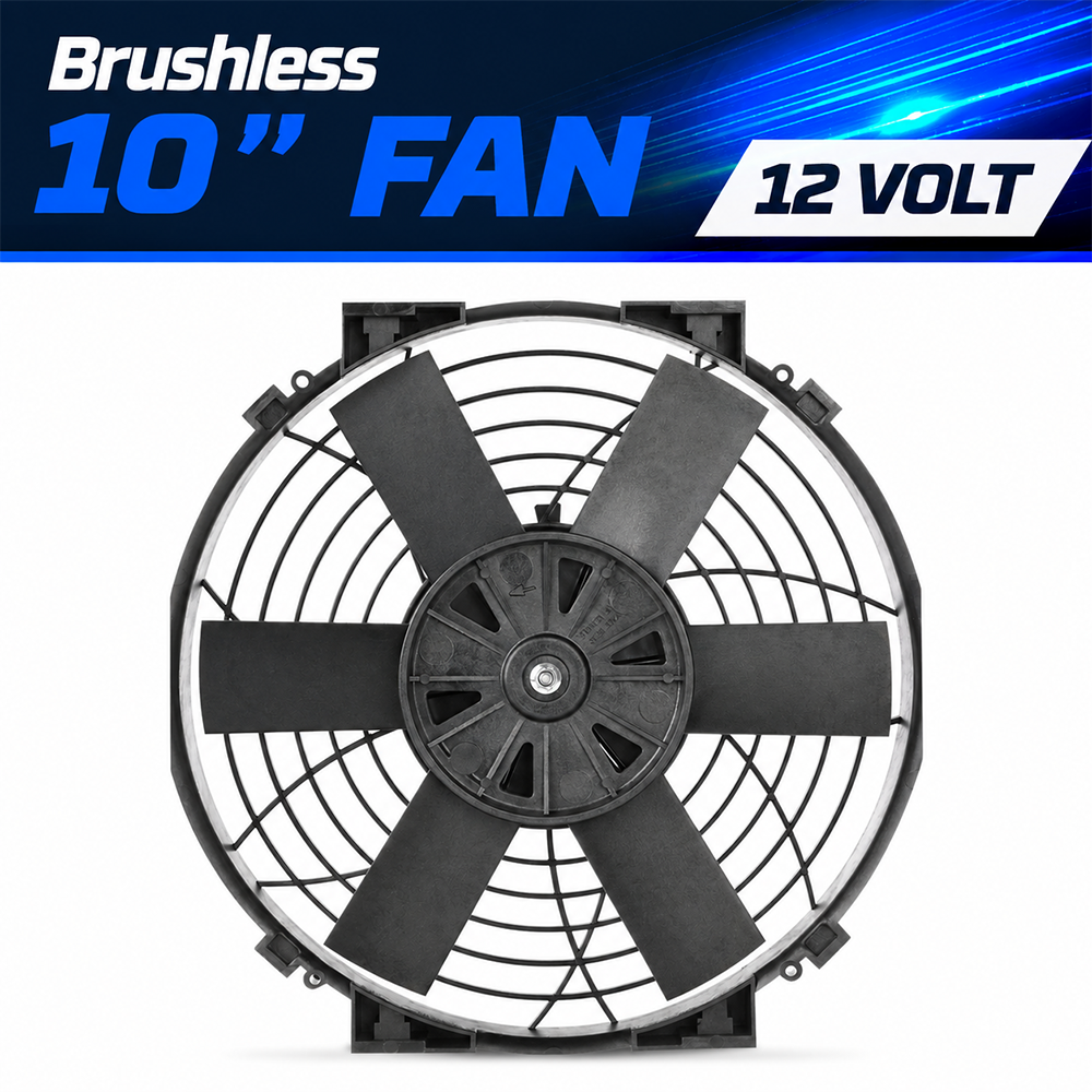 Davies Craig Brushless 10" High Power Thermatic Electric Fan 12V (0125)