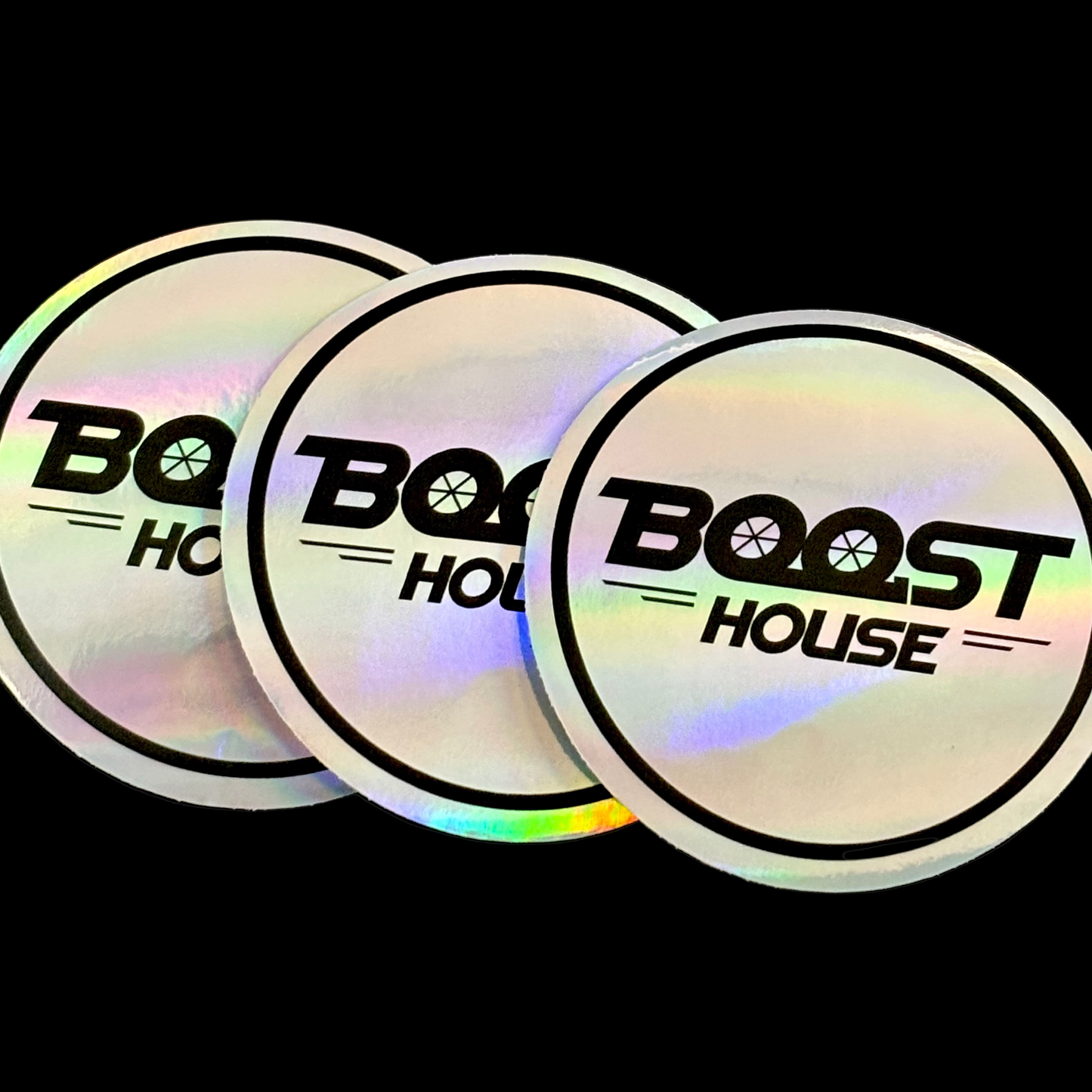 BH Holographic Logo Sticker