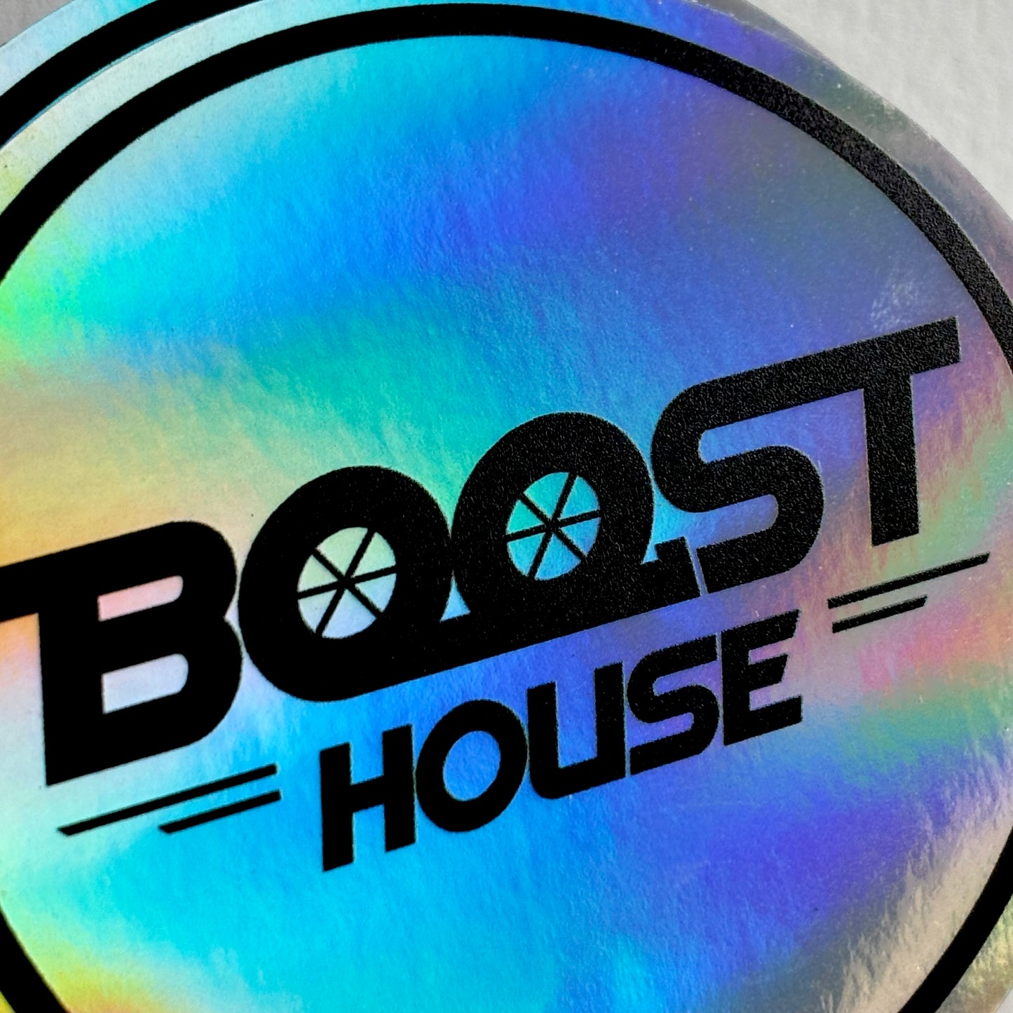 BH Holographic Logo Sticker
