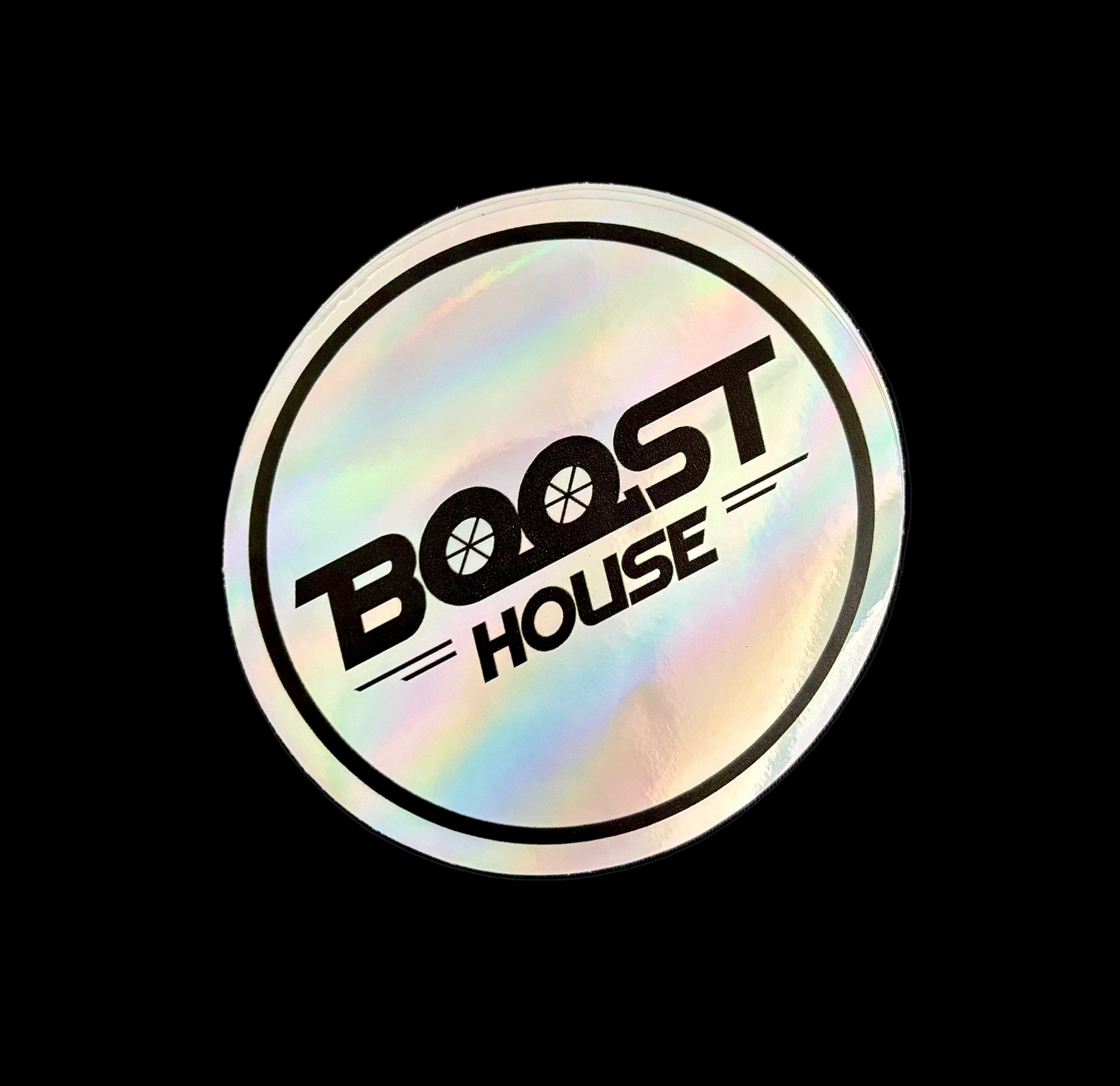 BH Holographic Logo Sticker