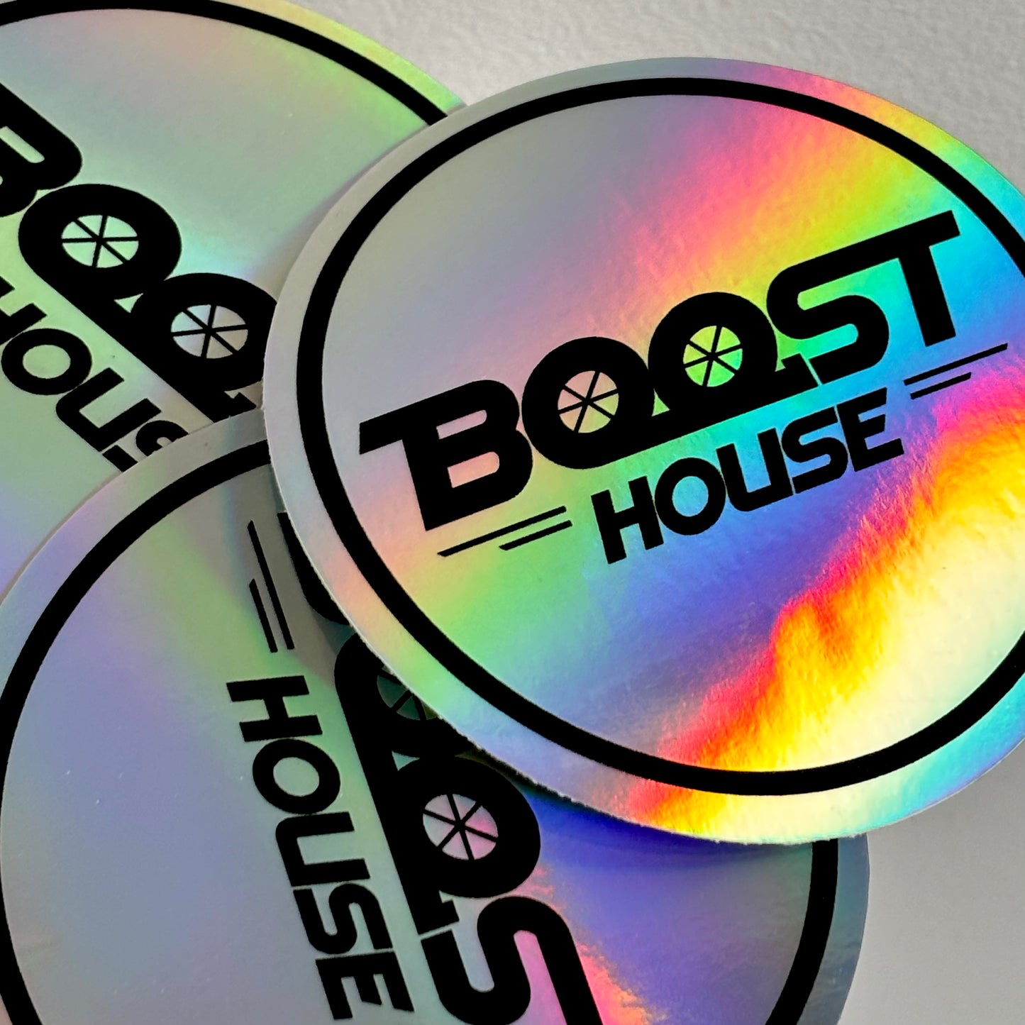 BH Holographic Logo Sticker
