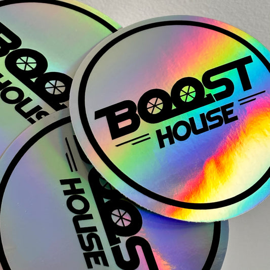 BH Holographic Logo Sticker
