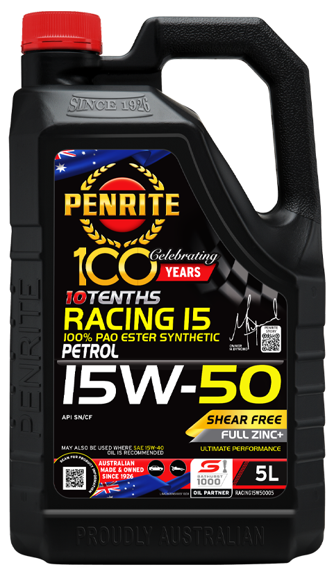 Penrite 10 Tenths Racing 15W-50 (100% PAO Ester)
