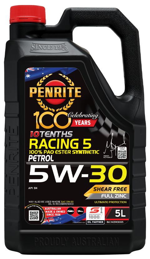 Penrite 10 Tenths Racing 5W-30 (100% PAO Ester)