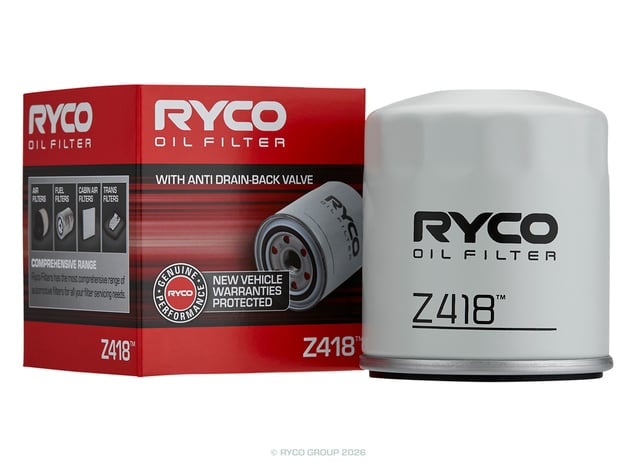 Oil Filter - Toyota 1JZ / 2JZ (Ryco Z418)