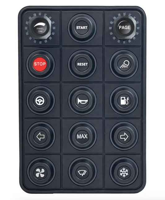 Link CAN Keypad 15 Button + 2 Rotary Encoders