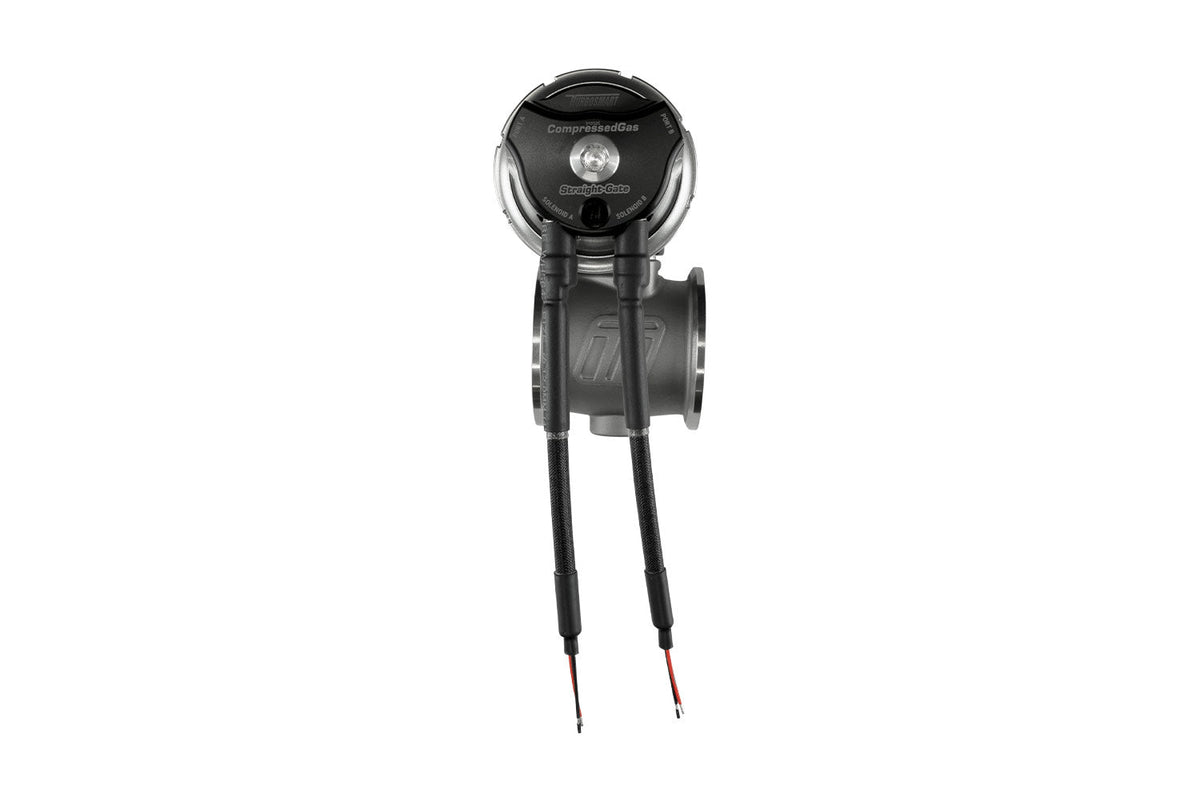 Turbosmart Compressed Gas (CO2) StraightGate50 – Inbuilt Solenoids – 7PSI Black (Control In Cap CO2 Boost Control)