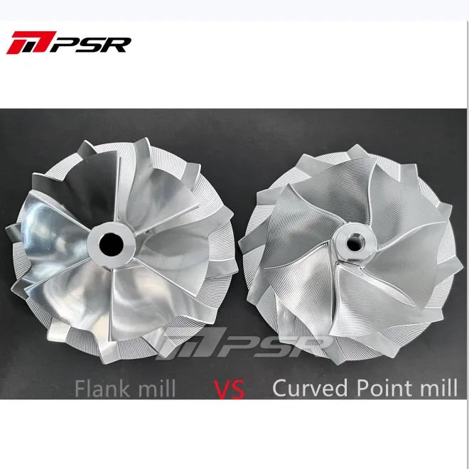 Pulsar 7982G Curved Point Mill Compressor Wheel Dual Ball Bearing Turbocharger