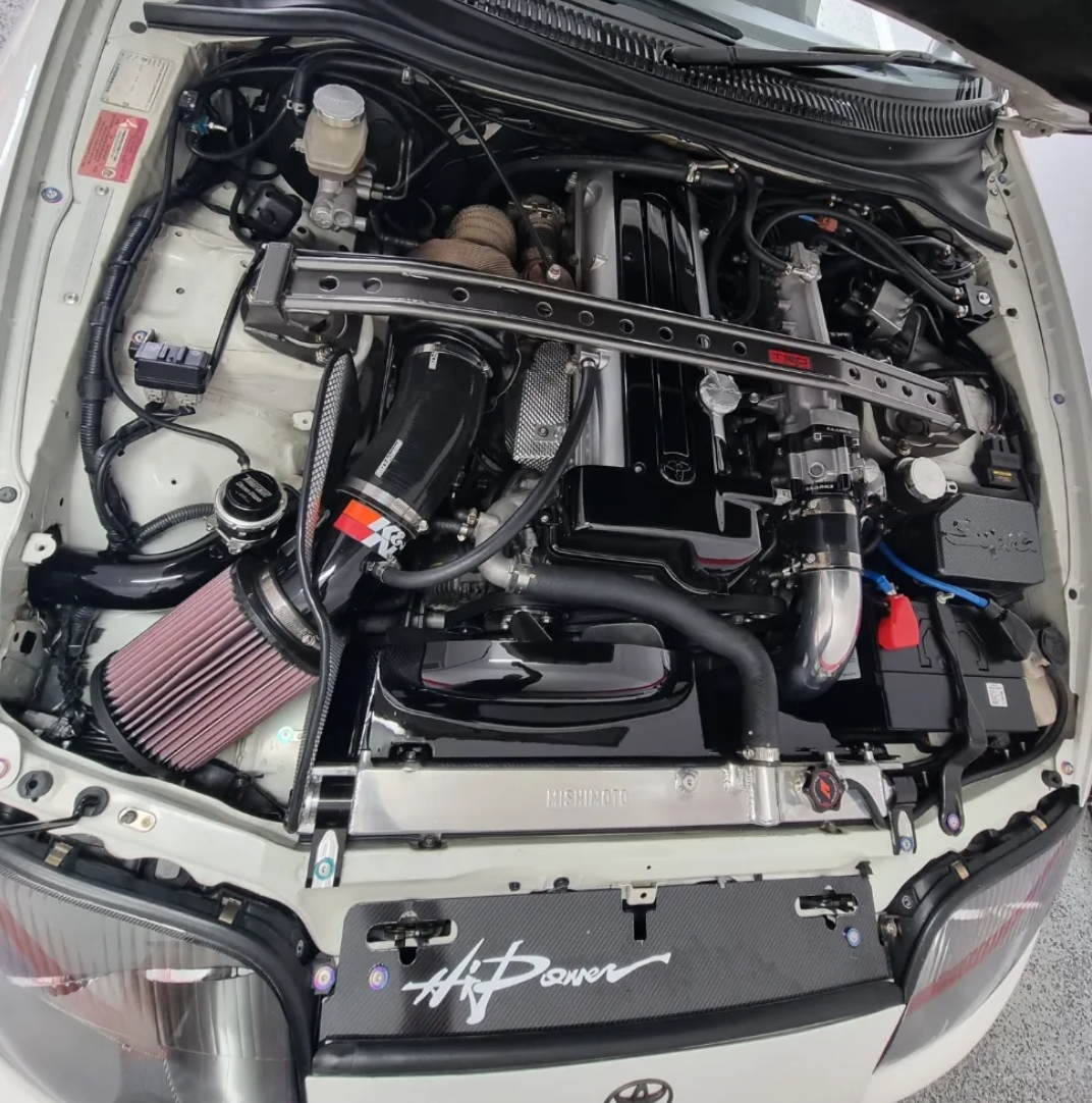 Boost House engine bay